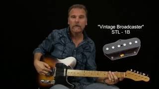 Seymour Duncan Broadcaster amp Vintage 54 Pickup Review [upl. by Uht764]