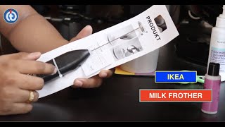 IKEA MILK FROTHER Review amp Battery Installation [upl. by Moses]