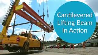 Cantilever Lifting Beam in Action [upl. by Ecile]