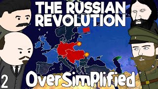 The Russian Revolution  OverSimplified Part 2 [upl. by Acinna]