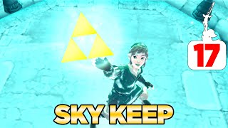 Sky Keep amp The Triforce  Skyward Sword HD 100 Walkthrough part 17 [upl. by Ahsinna]