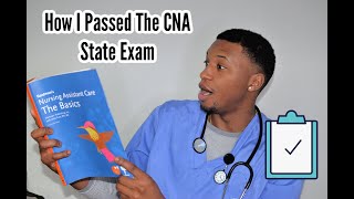 How I Studied and Pass The CNA State Exam [upl. by Traggat]