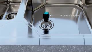 How to Install or Replace a Basket Strainer Sink Waste in a Kitchen [upl. by Eustasius]