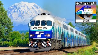 Seattle Sounder Commuter Trains [upl. by Frank]