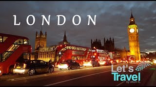 London  City Tour 4K  Lets Travel [upl. by Nobell339]