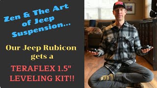 Our jeep gets lifted Featuring the Teraflex 15quot Spacer Leveling Kit [upl. by Bonnell]