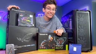 The GLORIOUS i7 14700K Gaming PC Build 2023  LIVE [upl. by Kawai]