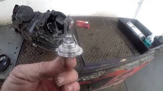 Vw Polo Vivo  Front Headlight Bulb Replacement [upl. by Alejo460]