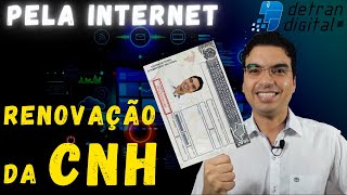 COMO RENOVAR A CNH PELA INTERNET DETRAN SP [upl. by Ahsaelat]