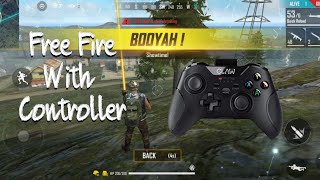 How To Play Free Fire With Controller In Mobile [upl. by Nitza]