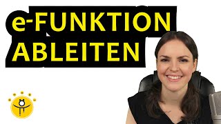 e Funktion ABLEITEN – Ableitung Exponentialfunktion Kettenregel Produktregel Beispiele [upl. by Nylissej885]