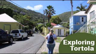 1st Visit to TORTOLA exploring on foot from cruise port Travel Vlog episode 16 [upl. by Akemak]