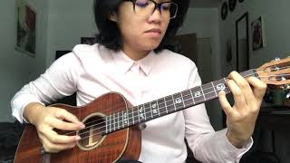 aruarian dance  nujabes percussion ukulele [upl. by Rotce]