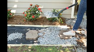 Eliminate Dead Grass with This Gravel Path [upl. by Obe]