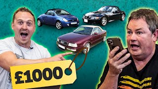 £1000 Cheap Summer Car Challenge feat Mike Brewer [upl. by Yarased]