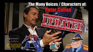 The Many Voices of Peter Cullen UPDATED 50 Characters  Transformers  Predator  AND MORE [upl. by Leund]