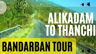 Bandarban Bike Tour  Part 2  Alikadam to Nilgiri  Thanchi  MT15 [upl. by Eimot]