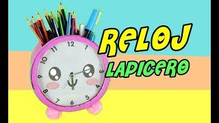 LAPICERO RELOJ ORIGINAL  MANUALIDADES FÁCILES para hacer en CASA [upl. by Notgnirrac143]