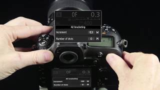 Nikon D850 Exposure Bracketing Setup Tutorial [upl. by Farand]