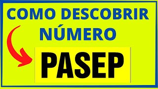 COMO SABER O NUMERO DO PASEP [upl. by Dey]