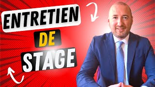 ENTRETIEN DE STAGE LES QUESTIONS A POSER ✅ [upl. by Riegel172]