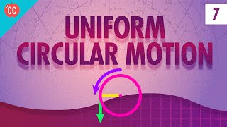 Uniform Circular Motion Crash Course Physics 7 [upl. by Candie547]