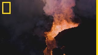 Limpressionnante éruption du volcan Kilauea à Hawaï [upl. by Troyes877]