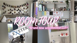 University Room Tour  BRAND NEW East Park accommodation  University of Exeter [upl. by Rellim]