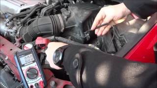 How To Check A Car Battery With A Multimeter Tutorial [upl. by Doroteya]