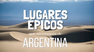 🎖⛔ SEGURO NO LOS CONOCES  ARGENTINA mejores LUGARES para visitar ✅ Turismo Argentina 2024 [upl. by Nosac]