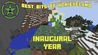 Best Bits of Achievement Hunter  Minecraft Achieveland Inaugural Year [upl. by Ailadi]