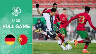 Germany vs Portugal  Full Game  U 20 Elite League [upl. by Popele]