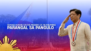 Parangal Sa Pangulo  Homage Honors For The President Of The Philippines  Instrumental [upl. by Waneta]