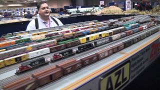 National Train Show 2011 Zscale Action part 2 [upl. by Zaragoza]