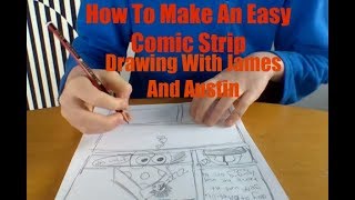 How To Make An Easy Comic Strip [upl. by Chas]