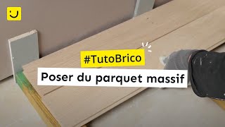 TUTO Poser du parquet massif [upl. by Simsar173]