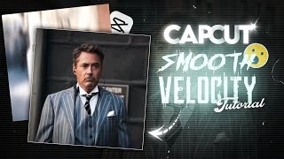 Capcut Smooth Velocity Tutorial [upl. by Isej]