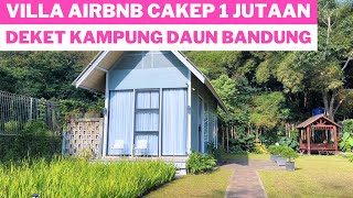 VILLA AIRBNB 1 JUTAAN DEKAT KAMPUNG DAUN  Halaman Luas  Serena Villa  Parongpong Bandung [upl. by Conti]