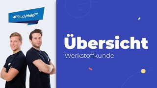 Werkstoffkunde  Übersicht  StudyHelp [upl. by Naginnarb]