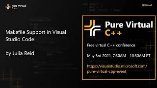 Makefile Support in Visual Studio Code with Julia Reid [upl. by Sparhawk]