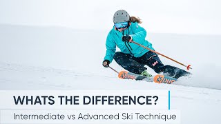 Intermediate vs Advanced Skiing  Whats the difference [upl. by Ludewig]