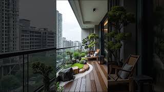 Apartement Balcony Garden Ideas  Backyard Landscaping Ideas [upl. by Anaujat]