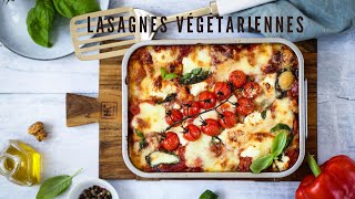 Lasagnes végétariennes italiennes [upl. by Irwinn]