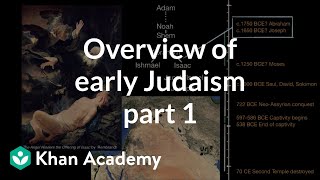 Overview of early Judaism part 1  World History  Khan Academy [upl. by Raff]