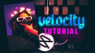 Advance Velocity Edit Tutorial CapCut  Hindi [upl. by Pier]