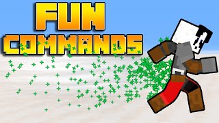 10 EXTREMELY Fun Commands in Minecraft [upl. by Henriette794]