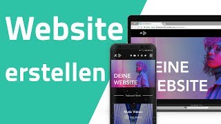 Eigene Website kostenlos erstellen ohne Vorkenntnisse Tutorial Deutsch [upl. by Euqirat]