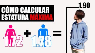 GUÍA DEFINITIVA PARA CALCULAR TU ESTATURA FINAL  HOMBRES Y MUJERES [upl. by Enyedy]