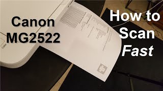 HOW TO SCAN DOCUMENT FROM PRINTER TO COMPUTER [upl. by Grogan622]