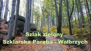 Szlak zielony Szklarska Poręba  Wałbrzych [upl. by Lanod]